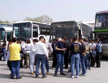 Kανονικά η μεταφορά μαθητών