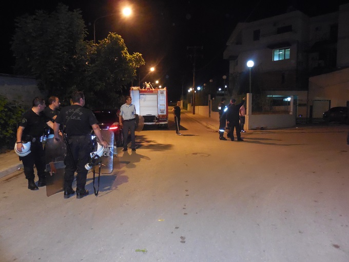 Αγρίνιο:Επεισόδια δίπλα από το αστυνομικό μέγαρο