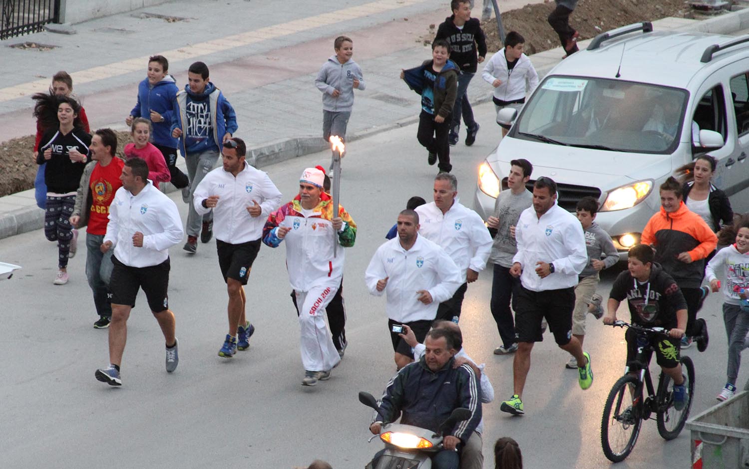 Στα Τρίκαλα η Ολυμπιακή Φλόγα