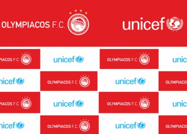 LIVE-Συνεργασία ΠΑΕ Ολυμπιακός & UNICEF