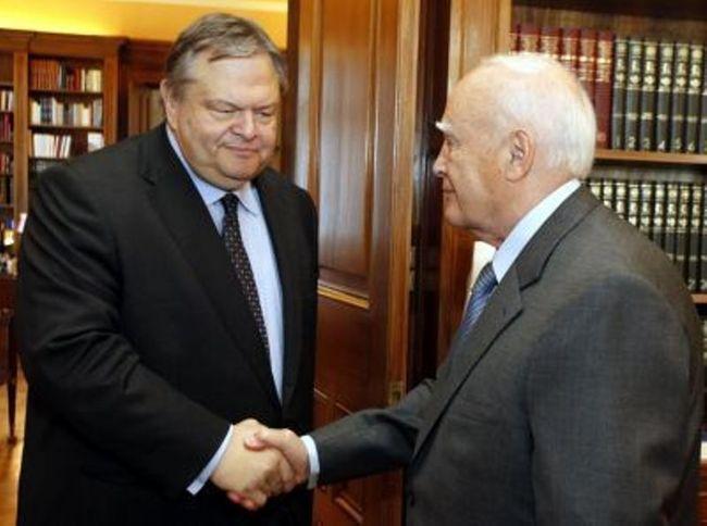 Συνάντηση Παπούλια-Βενιζέλου