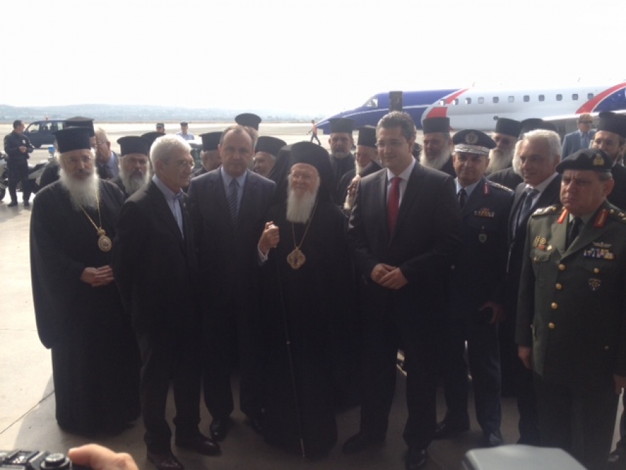 ΒΙΝΤΕΟ-Αναχώρησε για το Άγιο Όρος ο Oικουμενικός Πατριάρχης