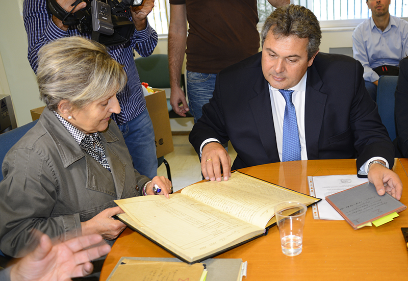 Ο Καμμένος στο νηπιοτροφείο Καλλιθέας