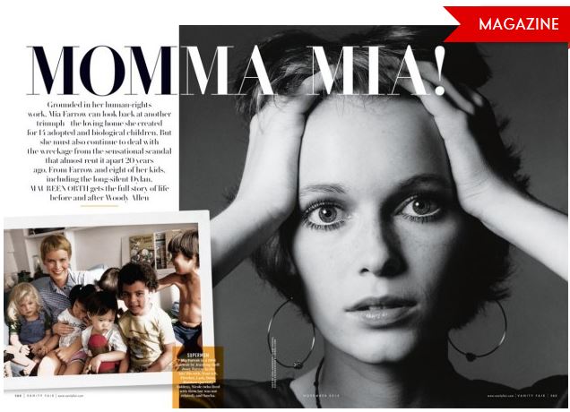 Mia Farrow: “Ο πατέρας του γιου μου ίσως είναι ο Frank Sinatra”