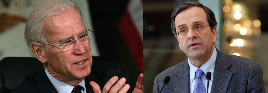 Ολοκληρώθηκε η συνάντηση Μπάιντεν-Σαμαρά