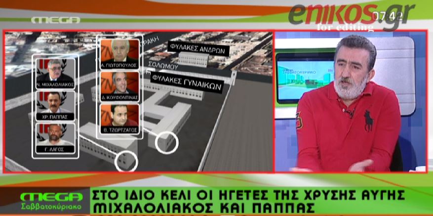 ΒΙΝΤΕΟ-Αραβαντινός: Μπήκαν τηλεοράσεις στα κελιά