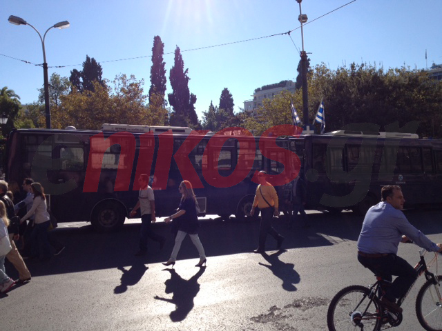 ΦΩΤΟ-Κλειστό το κέντρο