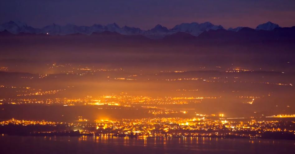 ΒΙΝΤΕΟ-Μαγικές νύχτες στην Ελβετία