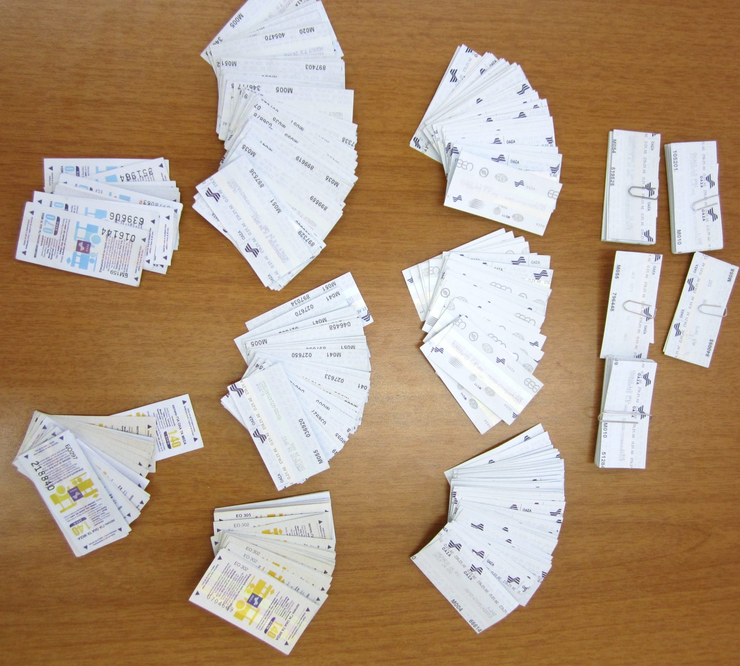 Πουλούσαν πλαστά εισιτήρια