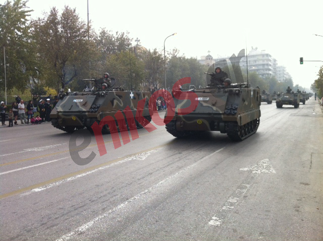 ΦΩΤΟ-Μετά από 2 χρόνια τα τανκς στη Θεσσαλονίκη