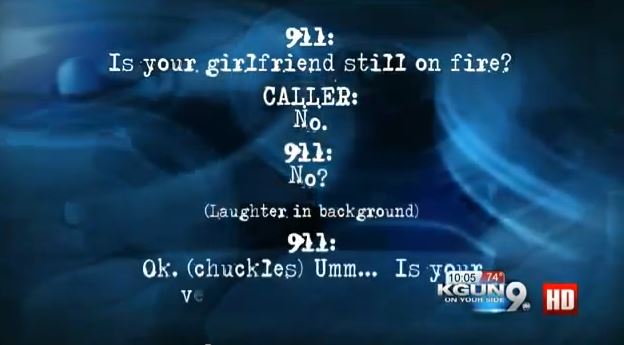 ΒΙΝΤΕΟ-Τηλεφωνεί σε αστυνομικό και αυτή γελάει