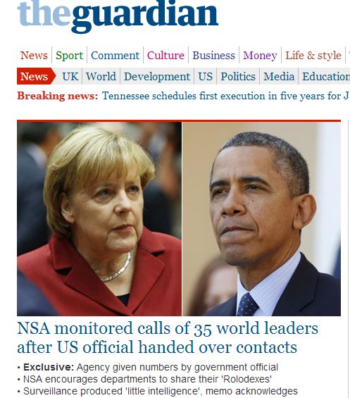 Guardian-Υπό παρακολούθηση 35 ηγέτες