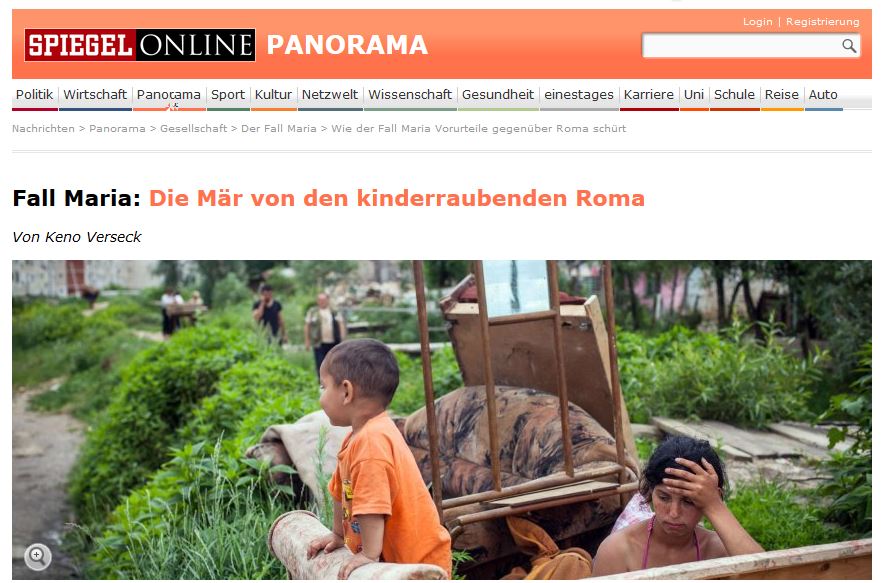 Spiegel: Ο «μύθος των Τσιγγάνων»