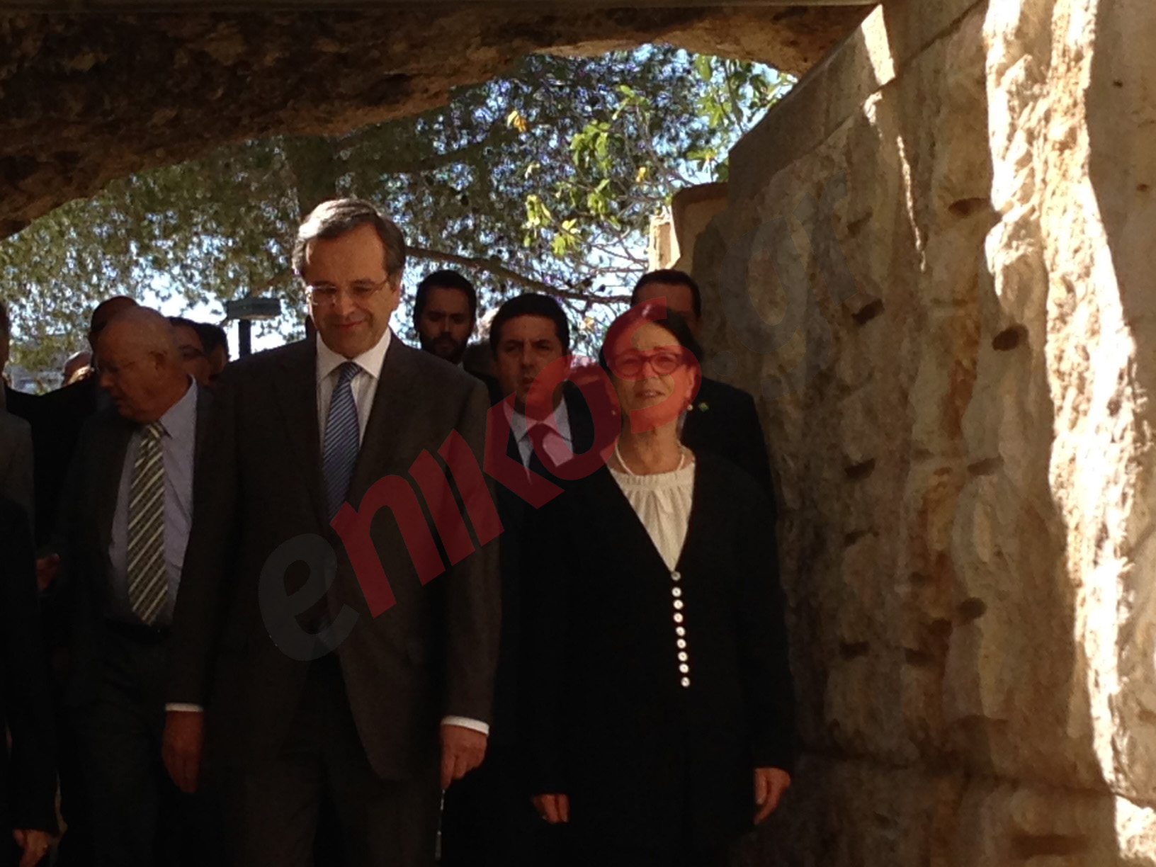 ΦΩΤΟ-Ο Αντώνης Σαμαράς στο Ισραήλ