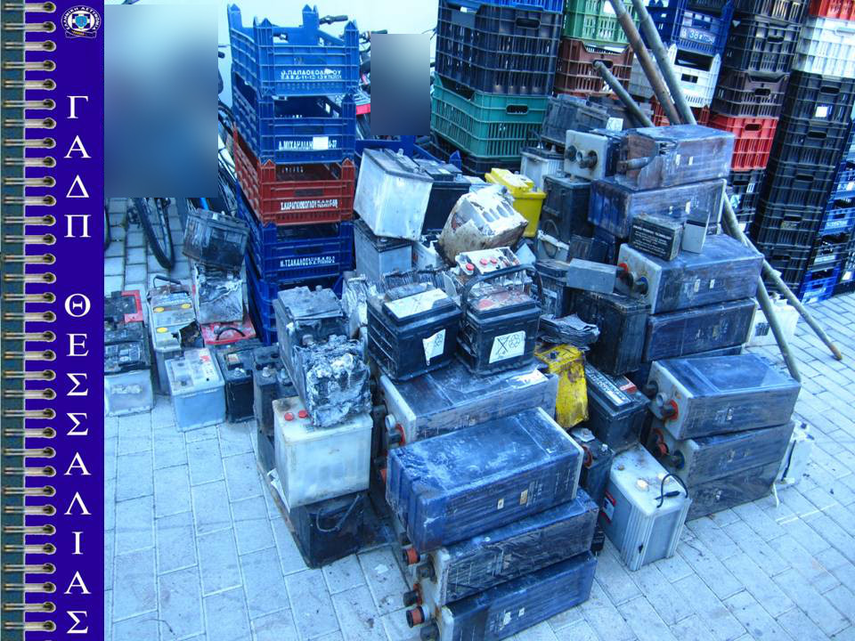 Βούλγαροι έκλεψαν μισό τόνο χαλκό