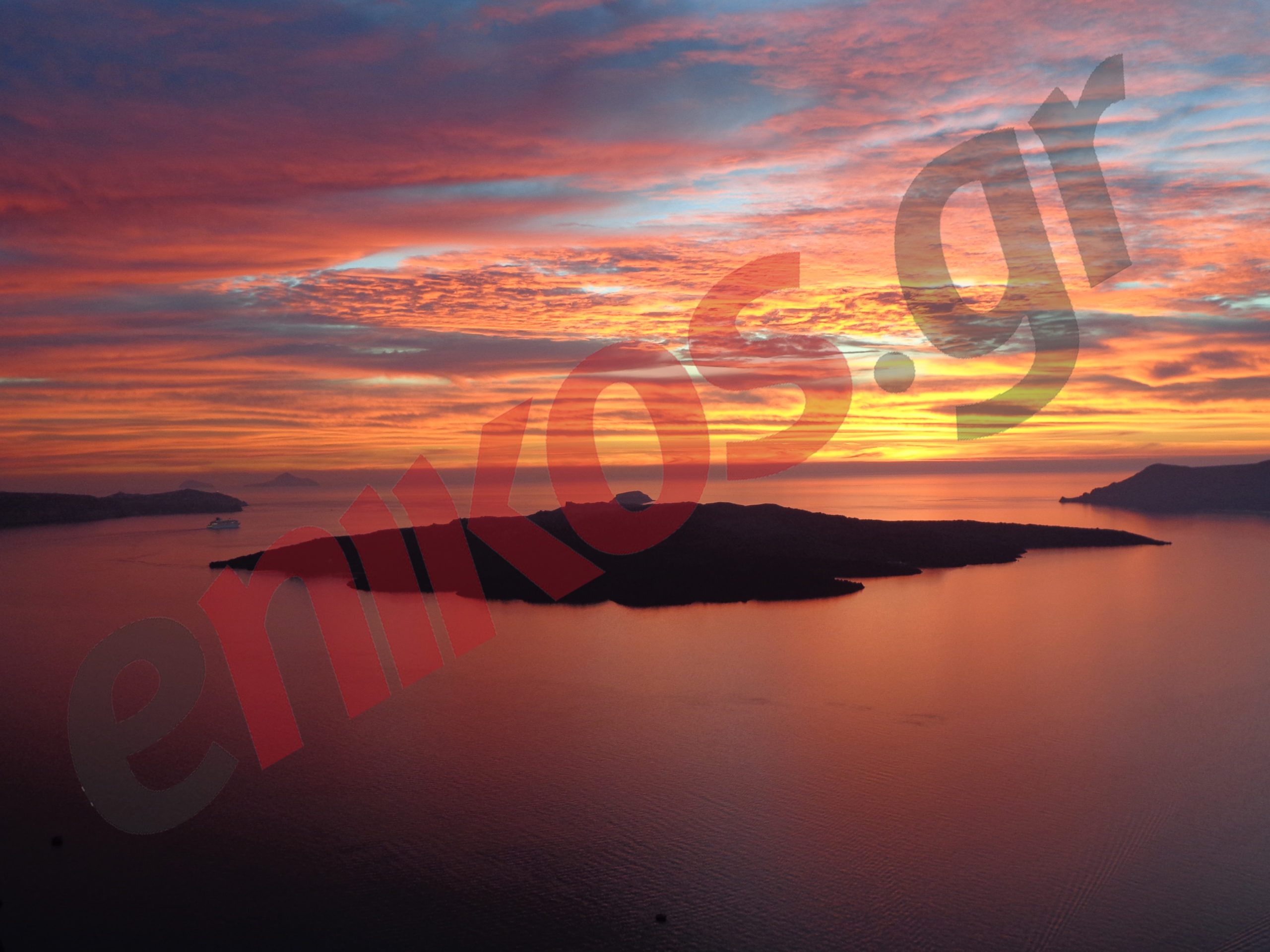 ΦΩΤΟ-Φθινόπωρο στη Σαντορίνη