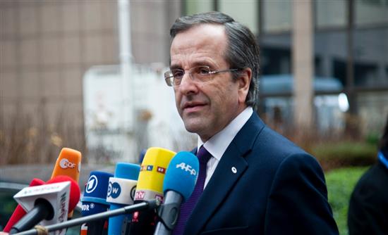 Ο Σαμαράς σε εκδήλωση για τον Κωνσταντίνο Καραμανλή