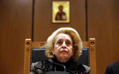 Παρέμβαση της προέδρου Δικαστών για την Χ.Α.