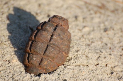 Ψάρευε και έβγαλε… χειροβομβίδα