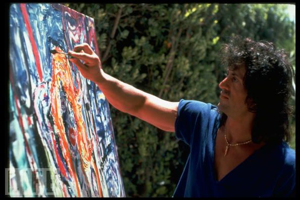 ΦΩΤΟ-Ο ζωγράφος Σταλόνε