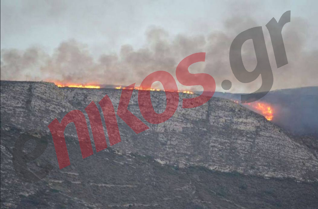 ΦΩΤΟ-Η φωτιά στην Πάρο