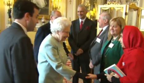 Η Μαλάλα στο Μπάκιγχαμ