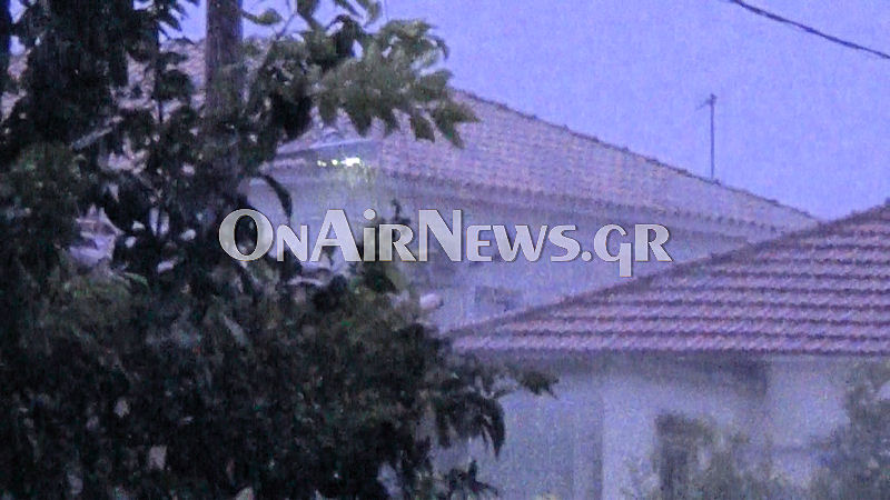 ΒΙΝΤΕΟ-Kαταιγίδα στο Μεσολόγγι