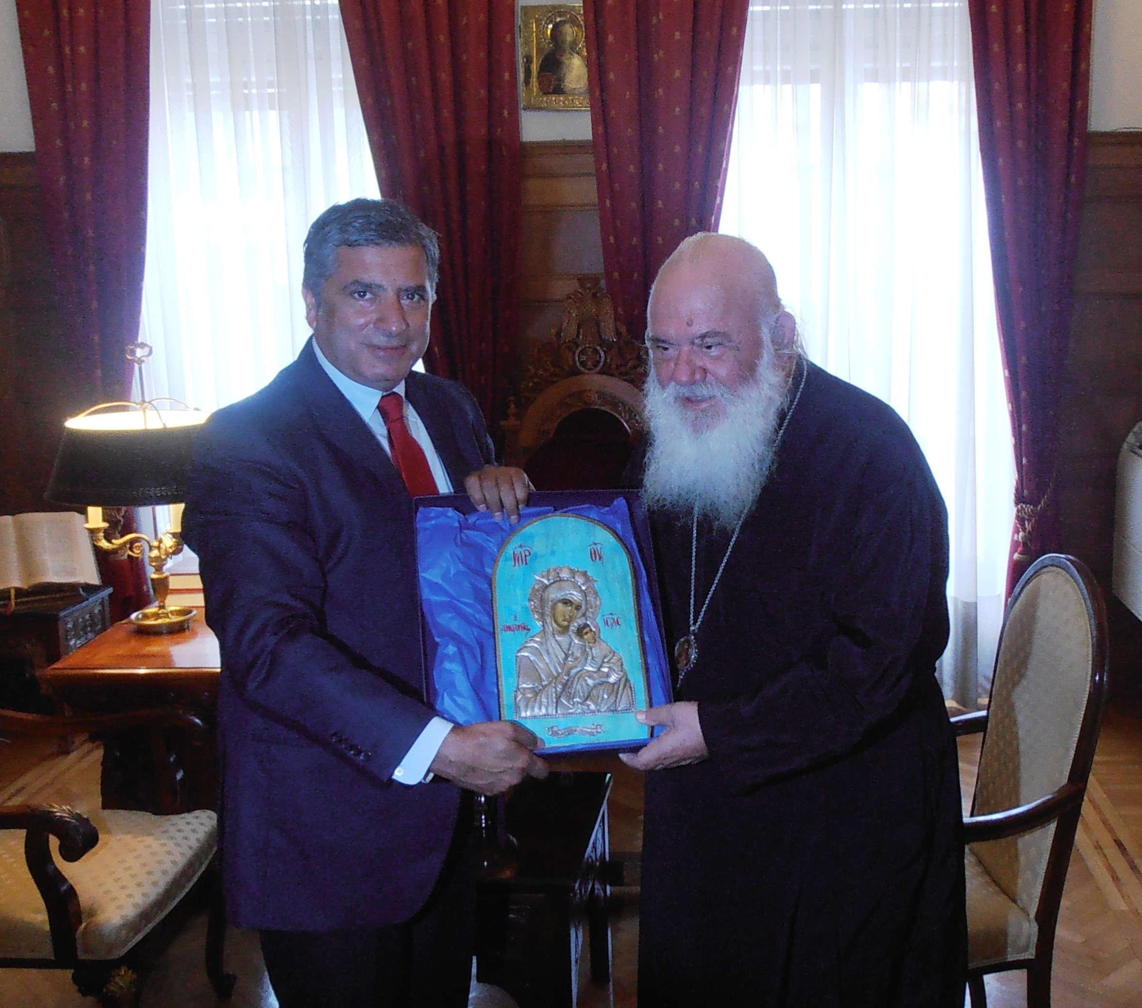 Συνάντηση Ιερώνυμου-Πατούλη