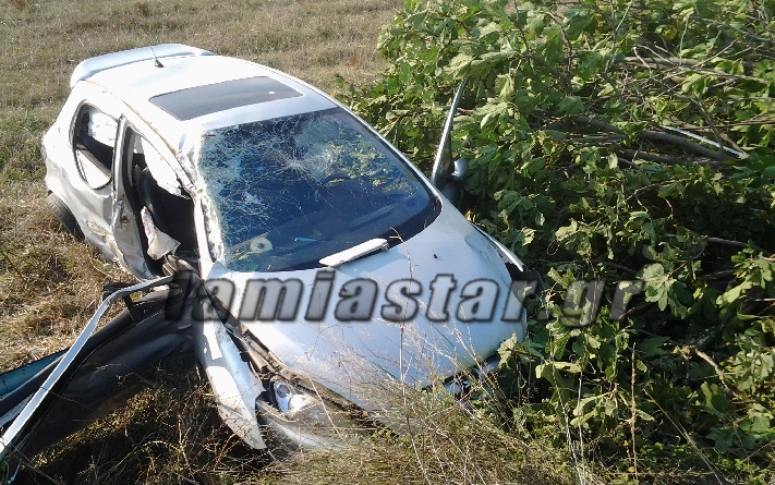 ΦΩΤΟ- Τραυματίστηκε οδηγός σε τροχαίο