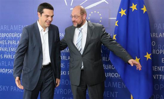 Επιστολή Τσίπρα σε Σουλτς για την ΕΡΤ