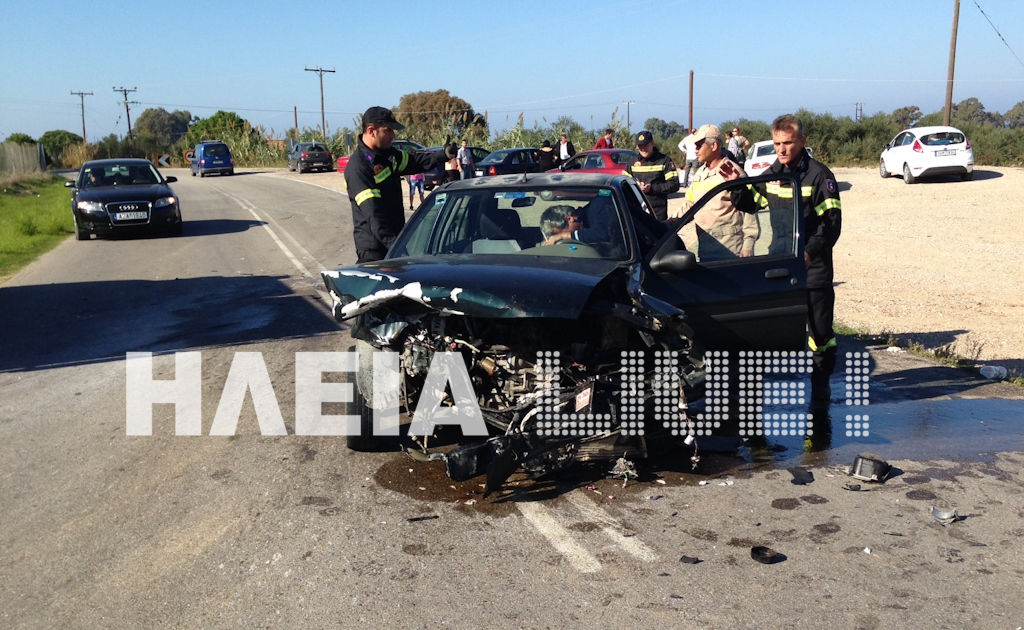 Τροχαίο με πέντε τραυματίες