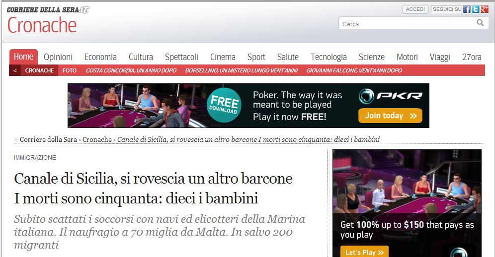 Στους 50 οι νεκροί στο ναυάγιο