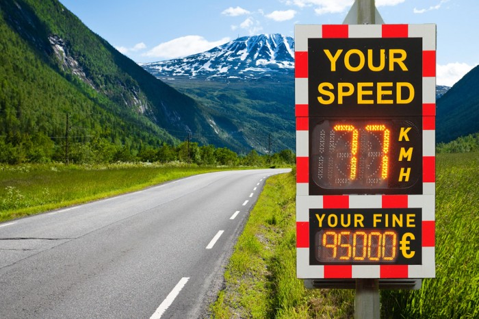 Πρόστιμο 95.000 ευρώ για υπέρβαση ταχύτητας