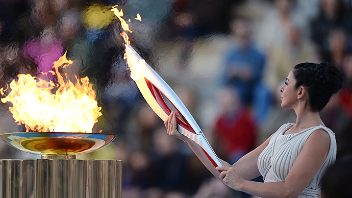 Στη Μόσχα η Ολυμπιακή φλόγα