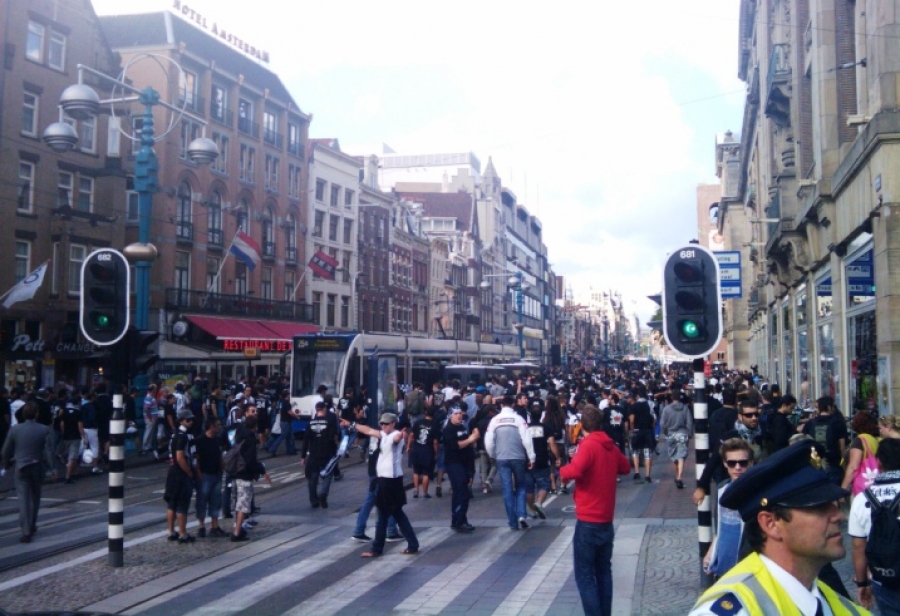 ΠΑΟΚ-Οπαδός ούρησε στο ποτάμι