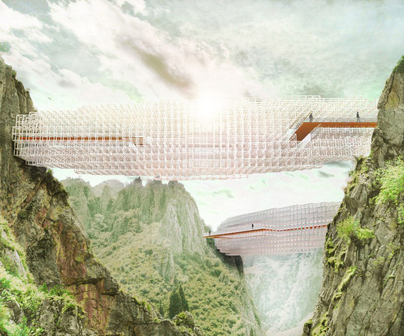 ΦΩΤΟ-Γέφυρα στα… σύννεφα