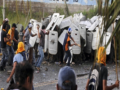 Συγκρούσεις στην Ονδούρα
