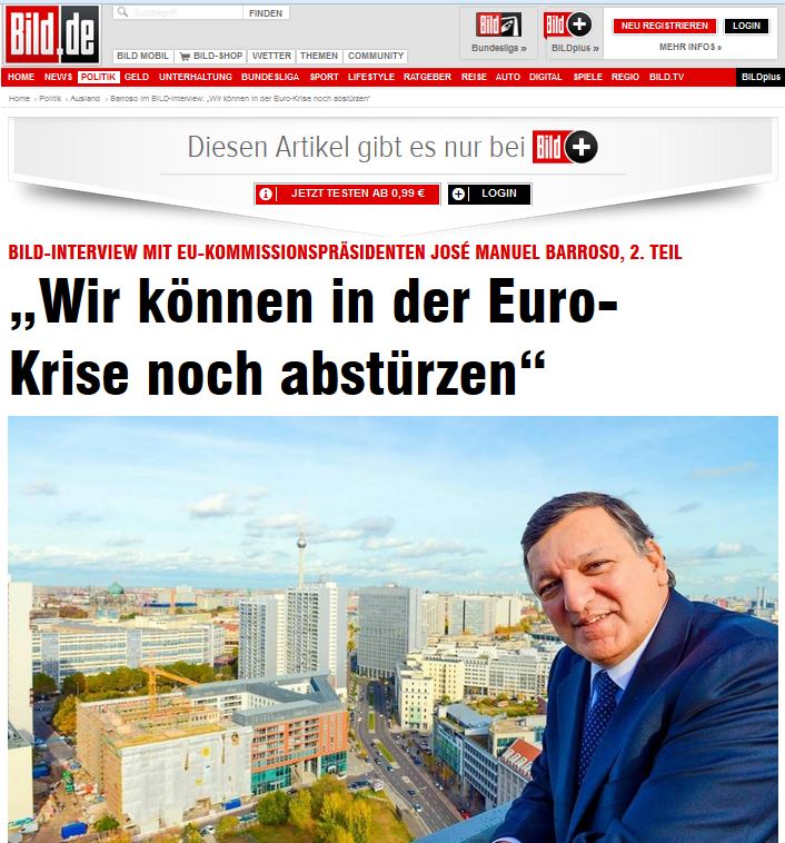 Μπαρόζο: «Όχι» σε νέο κούρεμα