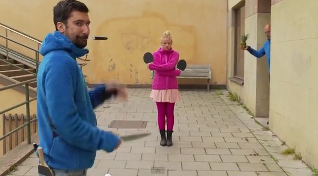 ΒΙΝΤΕΟ-“Αιχμηρό” πινγκ-πονγκ