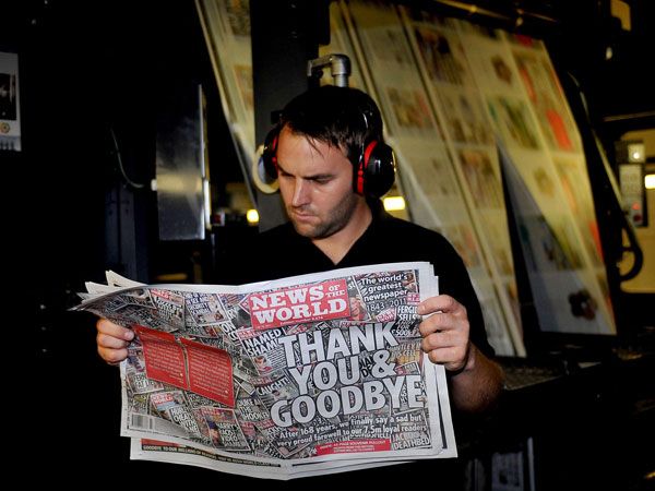 Ο βρετανικός Τύπος στα δικαστήρια