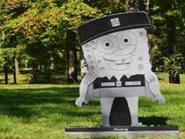 “Ξηλώνουν” το μνήμα με τον Μπομπ Σφουγγαράκη