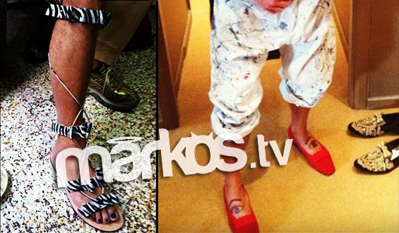 Ποιος στόλισε έτσι τα… πόδια του;