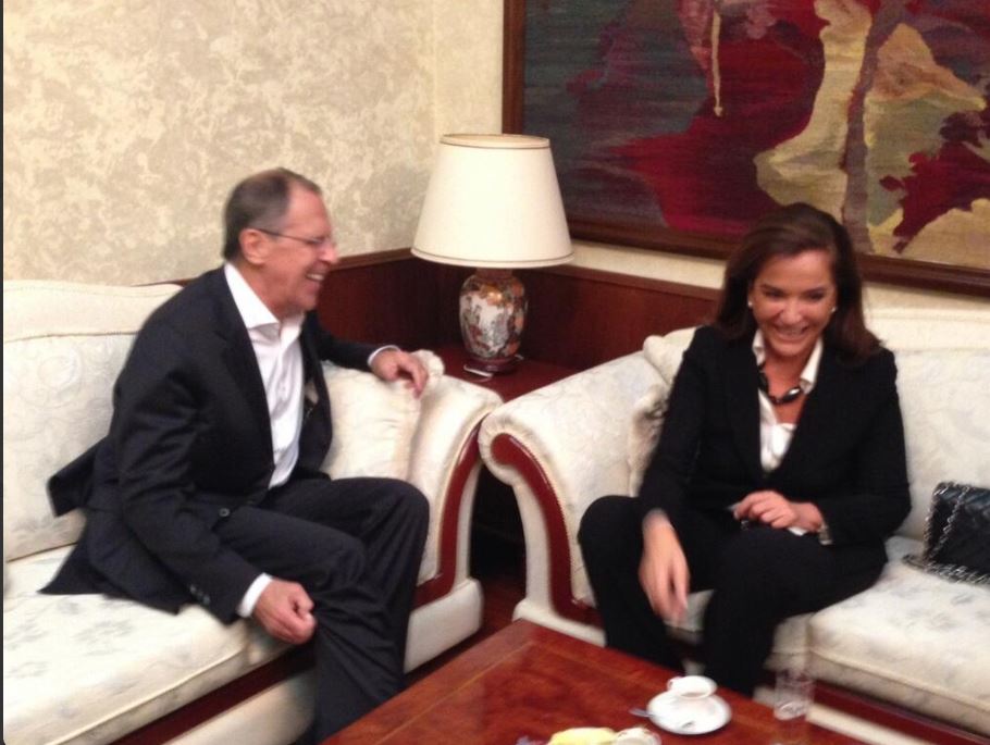 ΦΩΤΟ-Τετ α τετ Μπακογιάννη-Λαβρόφ