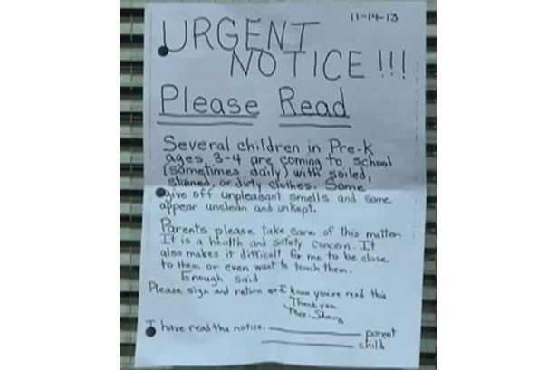 «Τα παιδιά σας μυρίζουν»