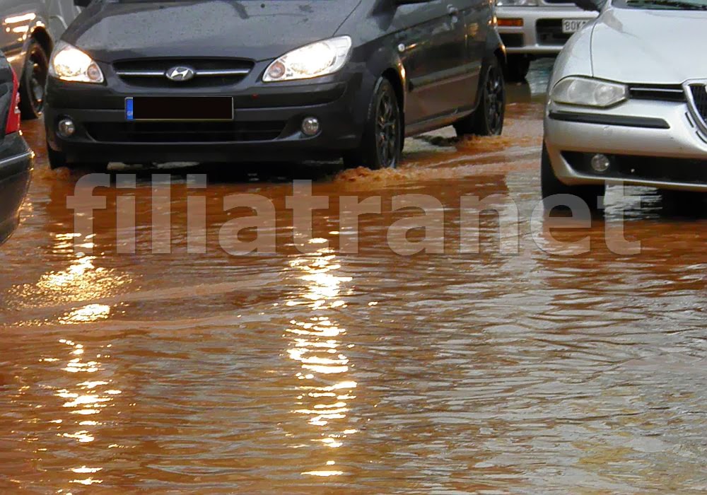 ΦΩΤΟ- Προβλήματα από τις καταιγίδες