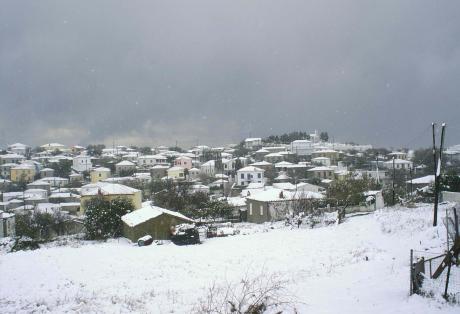 Τα πρώτα χιόνια έπεσαν στην Αχαΐα