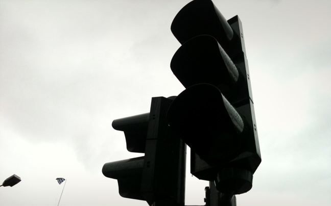 Εκτός λειτουργίας φωτεινός σηματοδότης