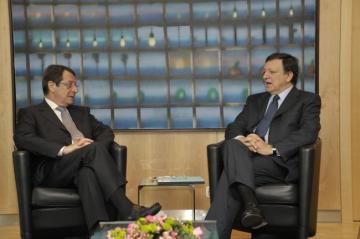 Συναντήσεις Αναστασιάδη με Μπαρόζο-Ρόμπαϊ