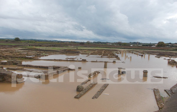 ΦΩΤΟ- Βυθίστηκε η Αρχαία Ήλιδα