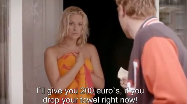 ΒΙΝΤΕΟ-Ο φίλος, το “κορμί”, η πετσέτα και τα 200 ευρώ